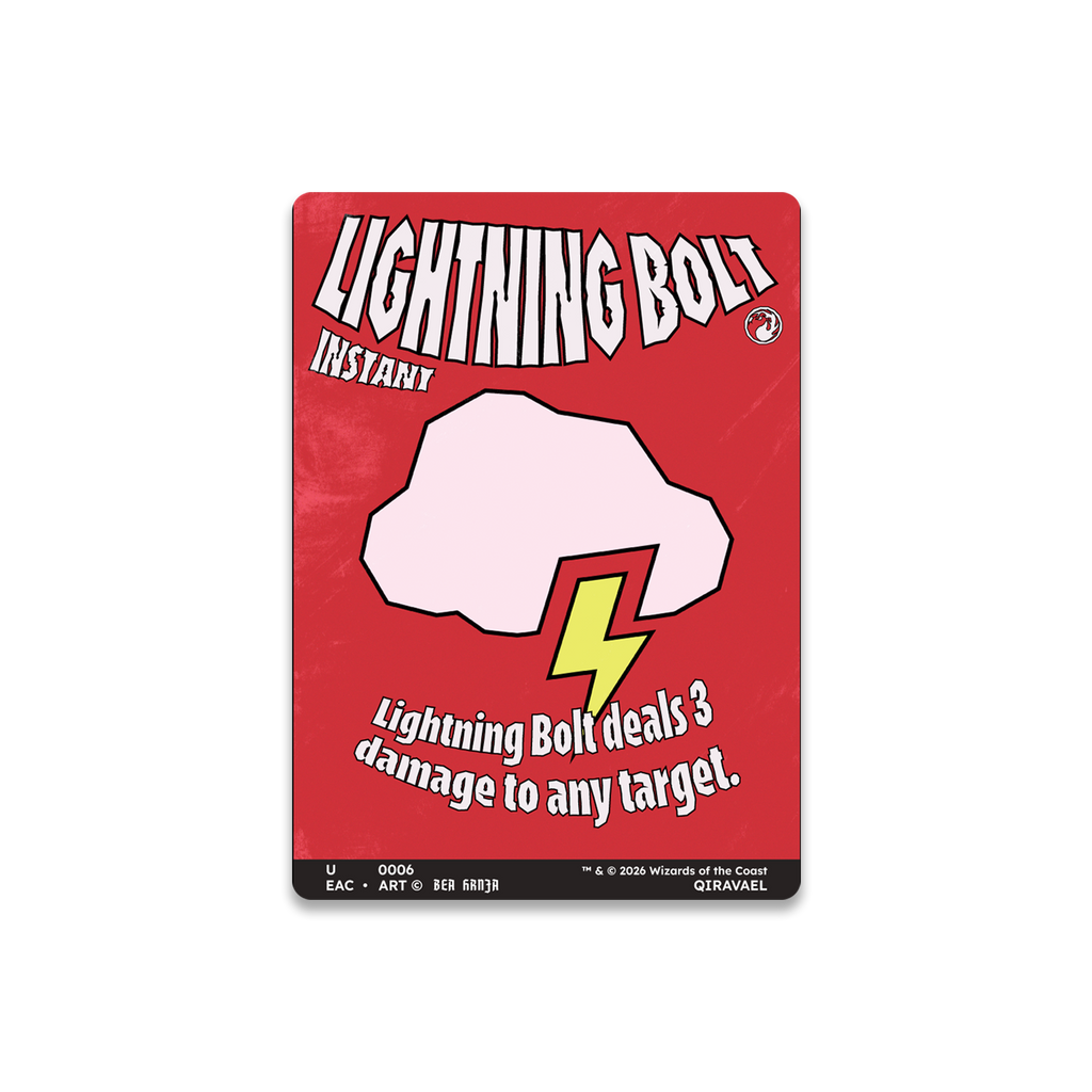 Lightning Bolt custom alternate art.